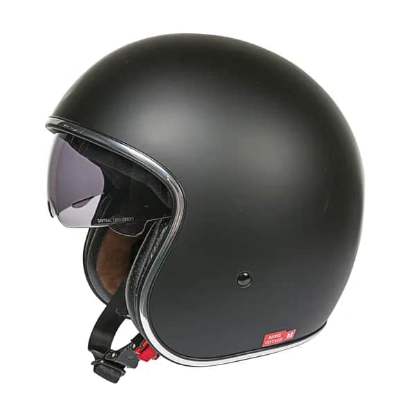 Helm REBEL VINTAGE black matt L