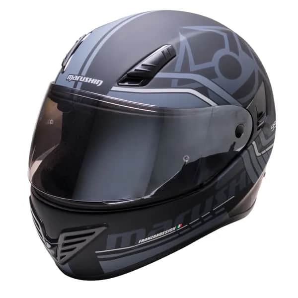 Marushin FullFace 999 RS Comfort, Laser matt black L