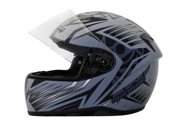 Marushin FullFace RS3, Samurai matt grey / black S