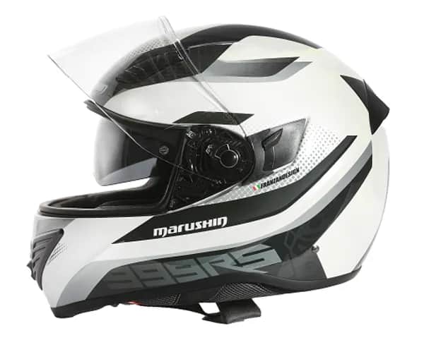 Marushin FullFace 999 RS Comfort, Space white/grey M