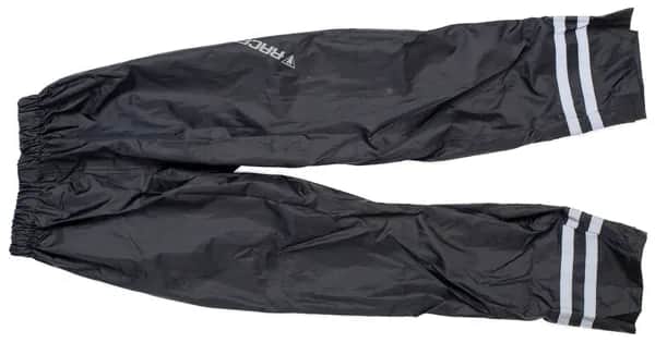 FLUO RAINTROUSERS black 5XL