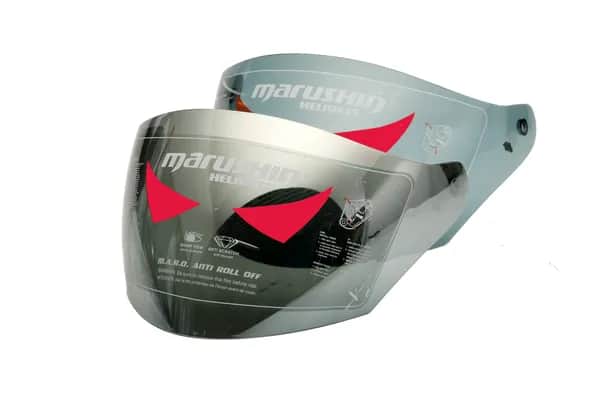 Marushin Visier M-610 Jet-Evo visor, spectra silver