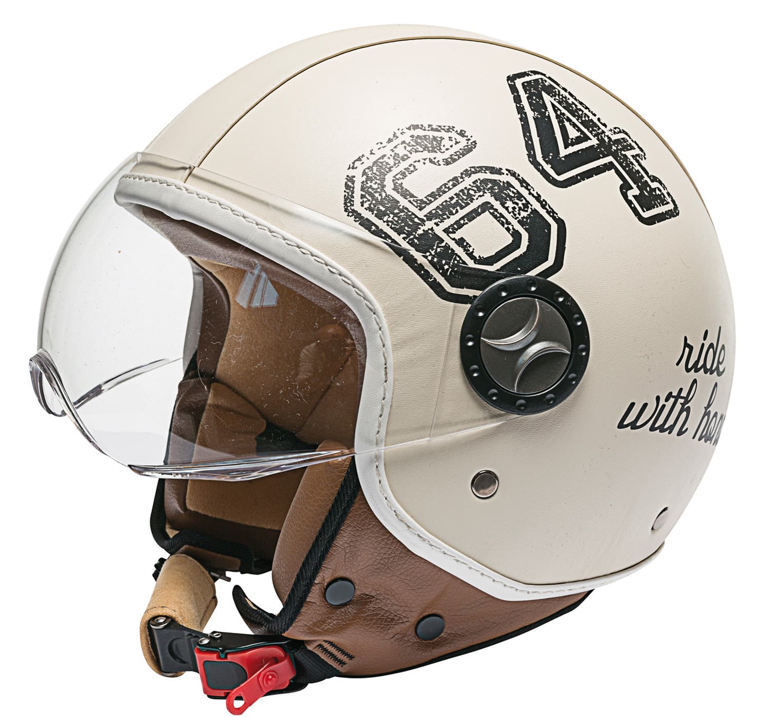 HELM INDIAN  beige/black XL