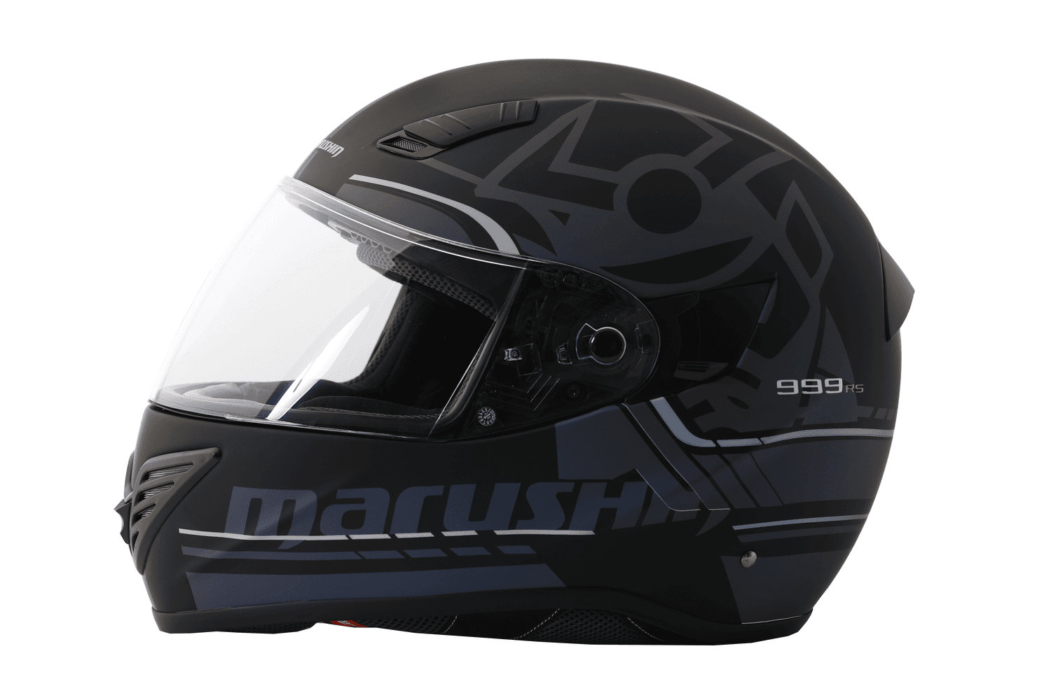 Marushin FullFace 999 RS Comfort, Laser matt black L