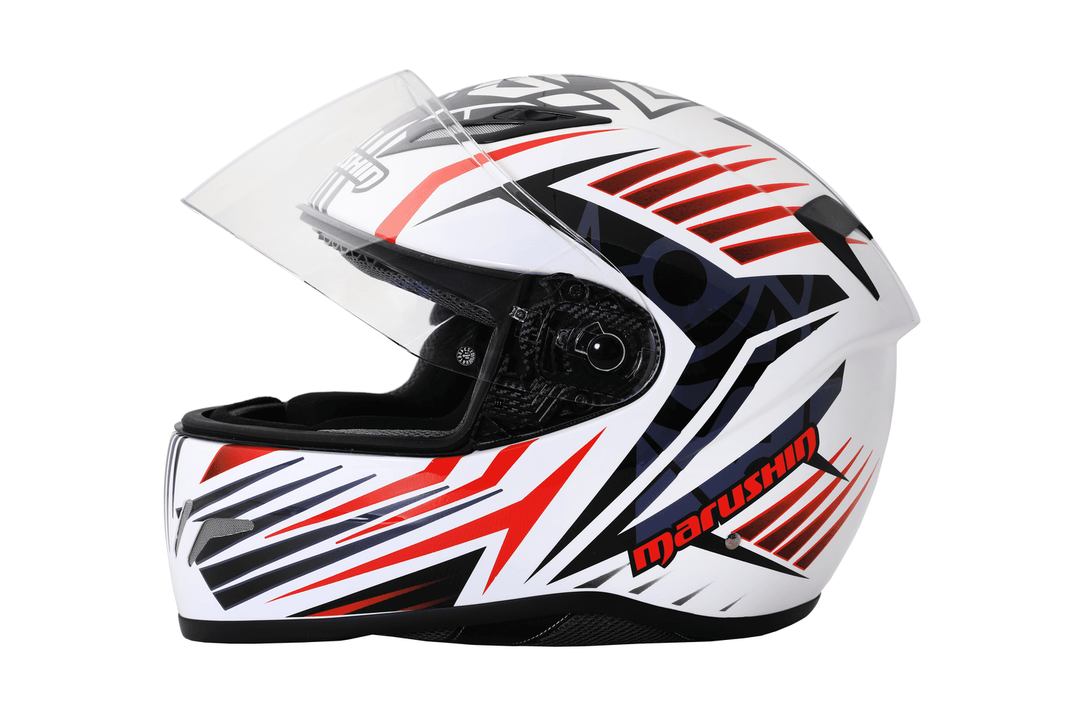 Marushin FullFace RS3, Samurai white / red M