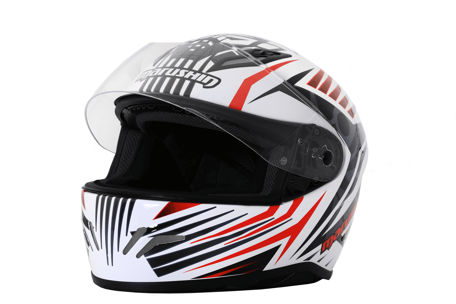 Marushin FullFace RS3, Samurai white / red M