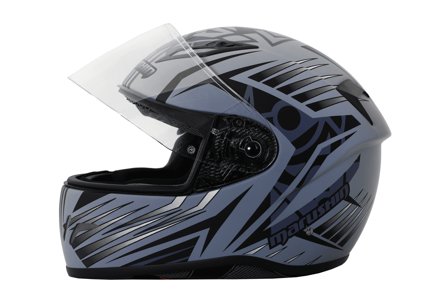 Marushin FullFace RS3, Samurai matt grey / black XS