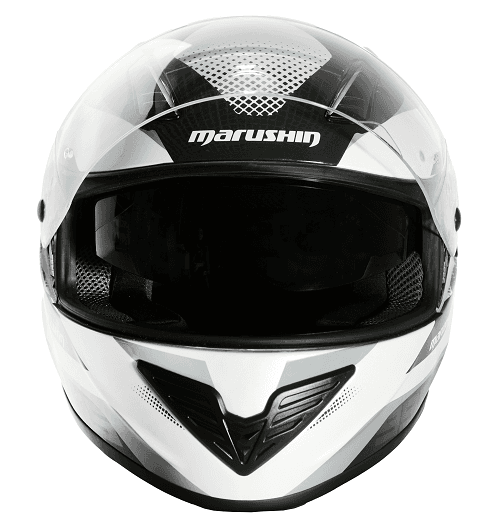 Marushin FullFace 999 RS Comfort, Space white/grey XXL