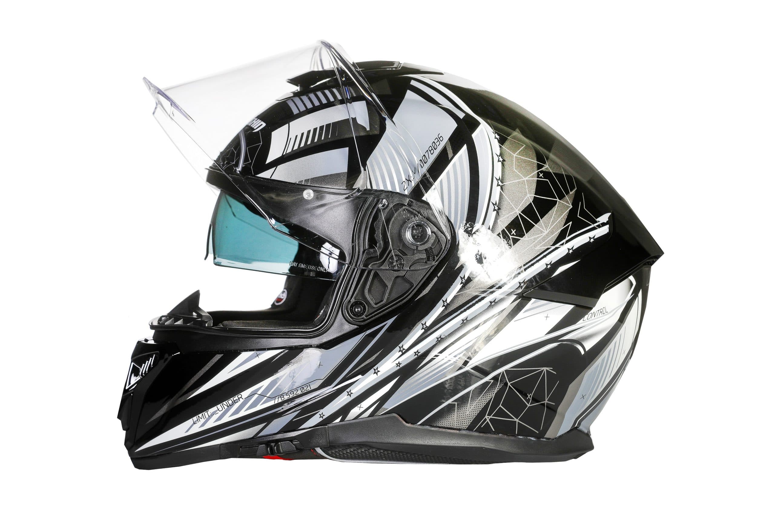 Marushin FullFace Zodiac decor black grey  S