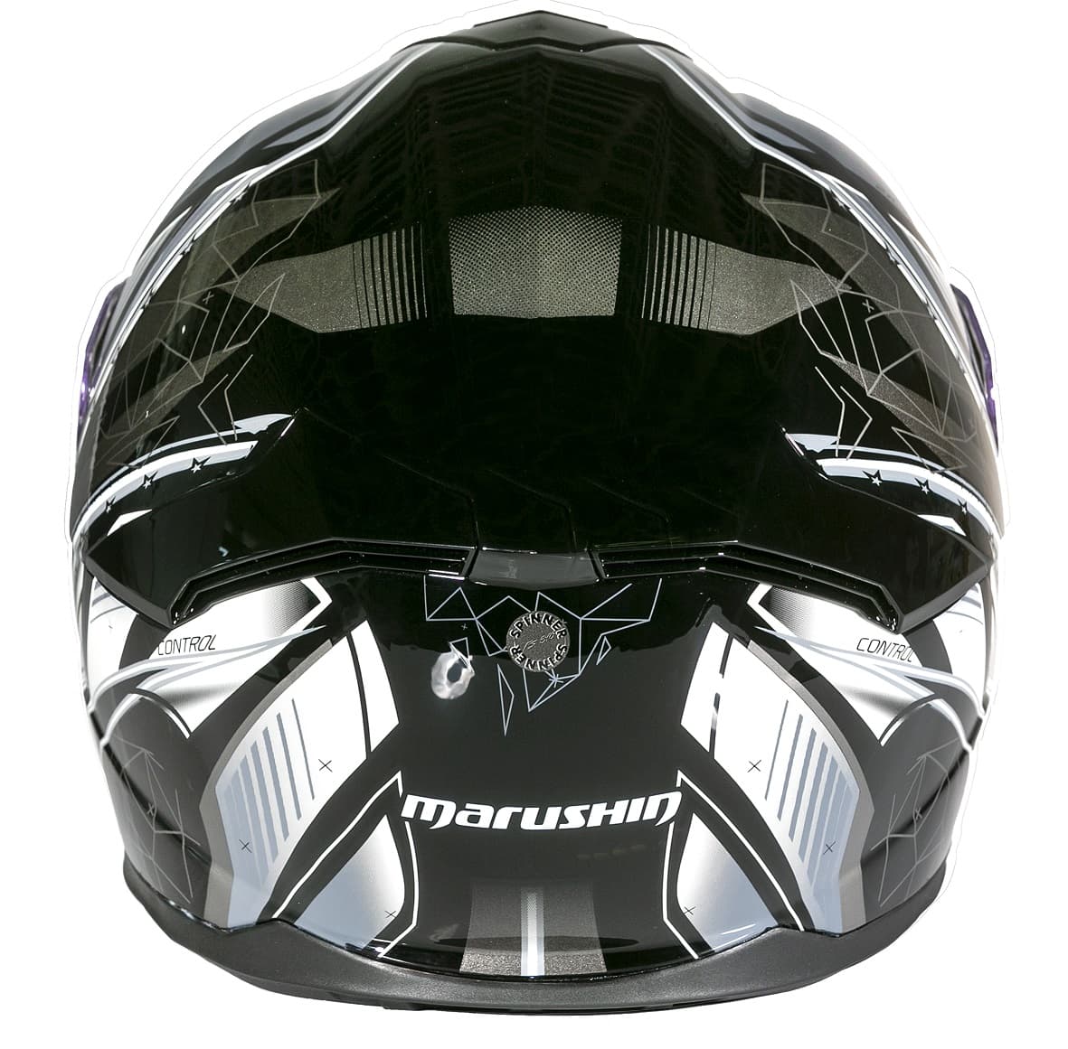 Marushin FullFace Zodiac decor black grey  S