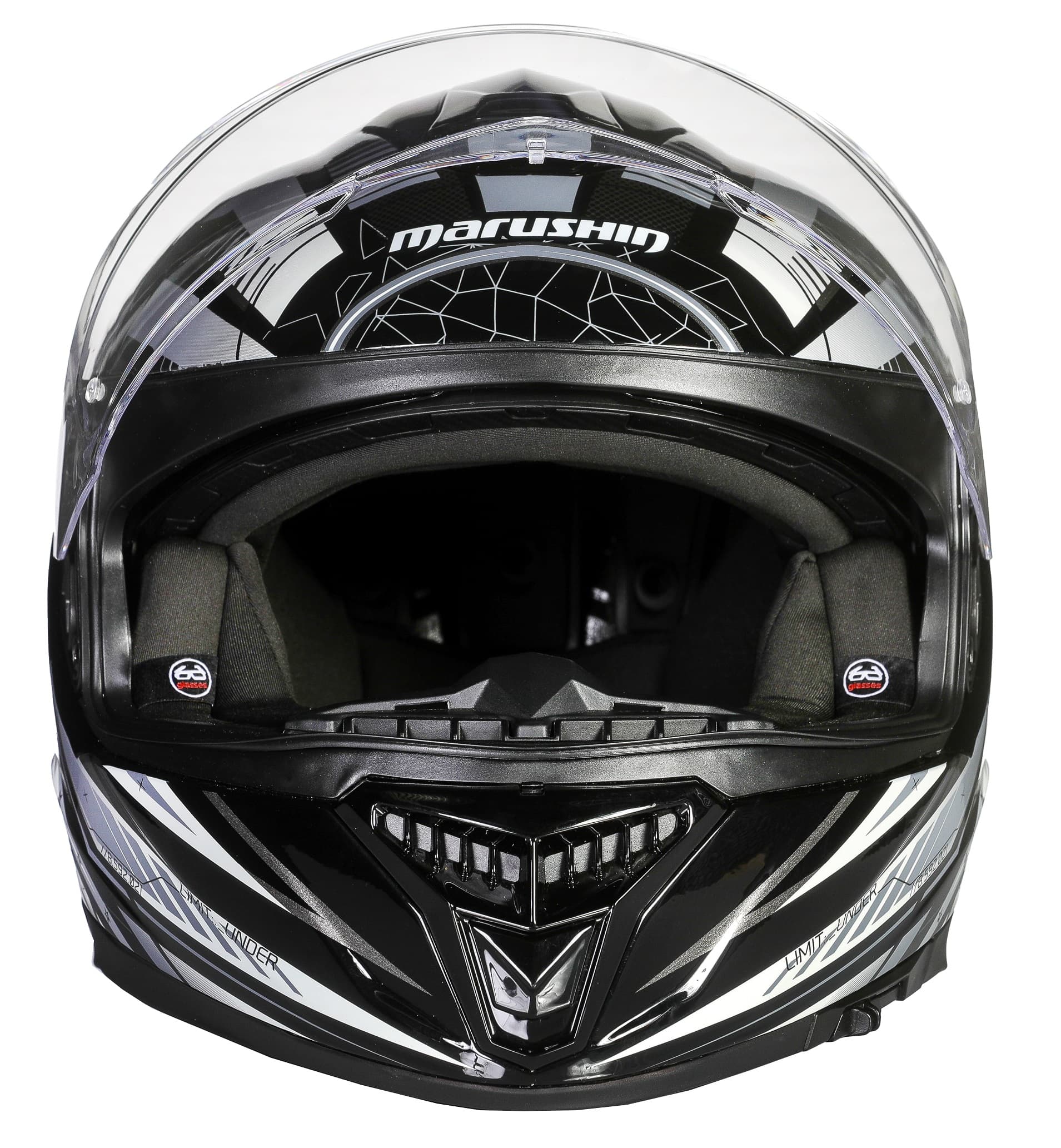 Marushin FullFace Zodiac decor black grey  S