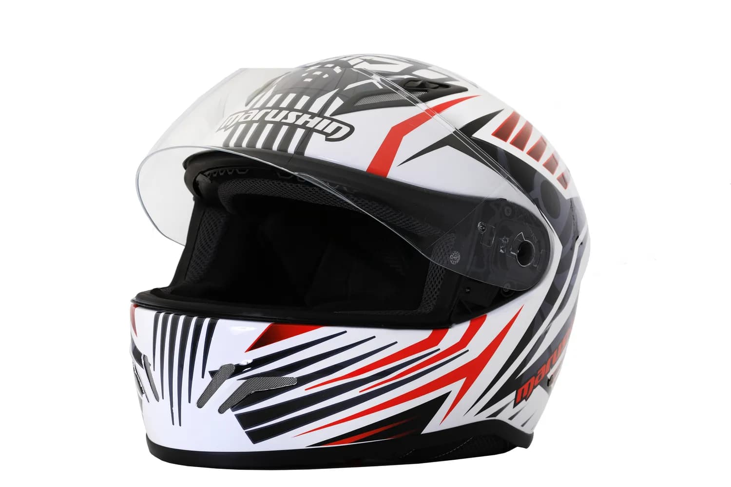 Marushin FullFace RS3, Samurai white / red M 2