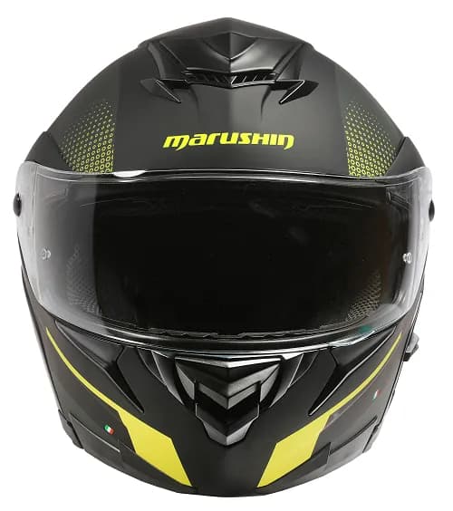Marushin FlipUp M-410 Loop Black Fluo Yellow L 4