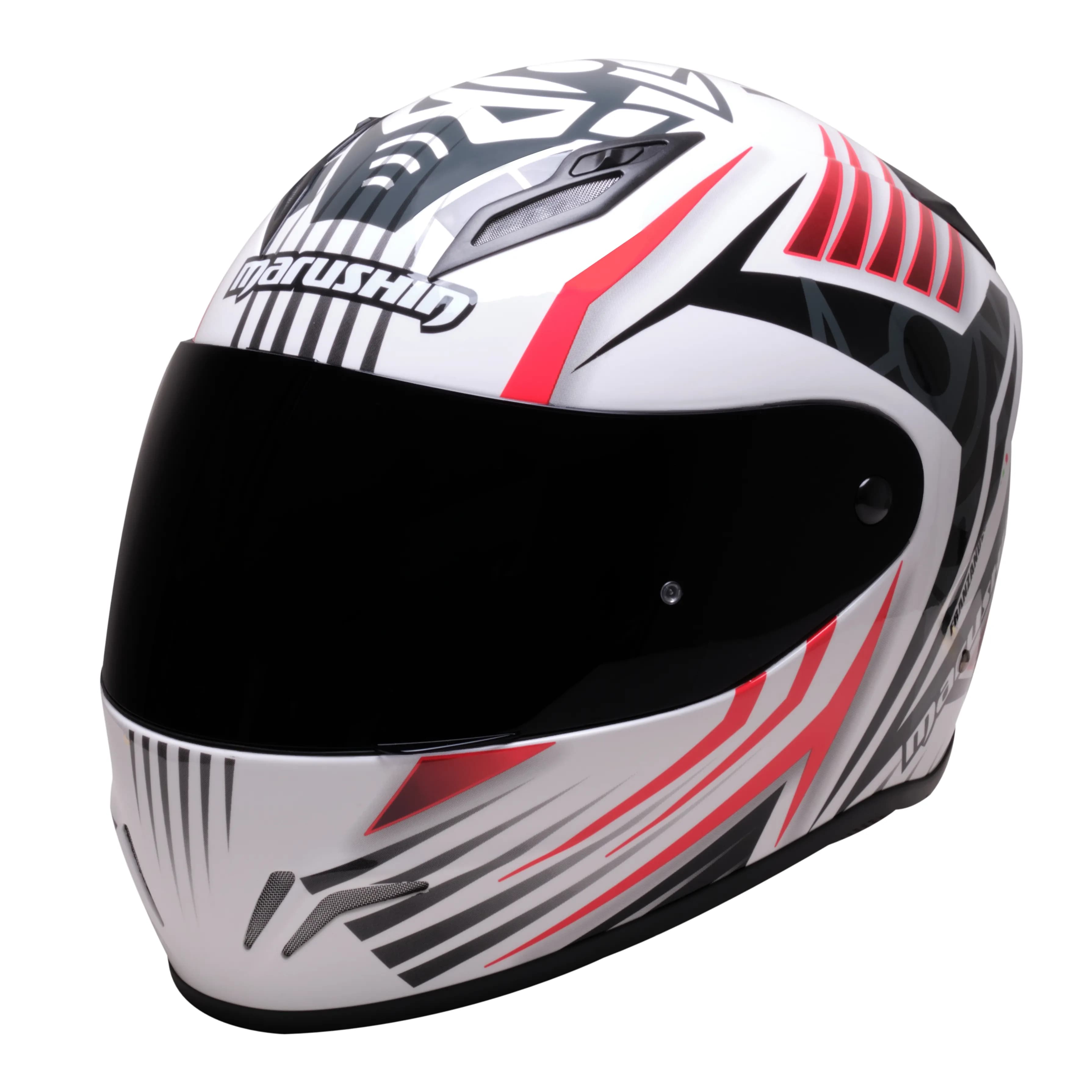 Marushin FullFace RS3, Samurai white / red XL 4