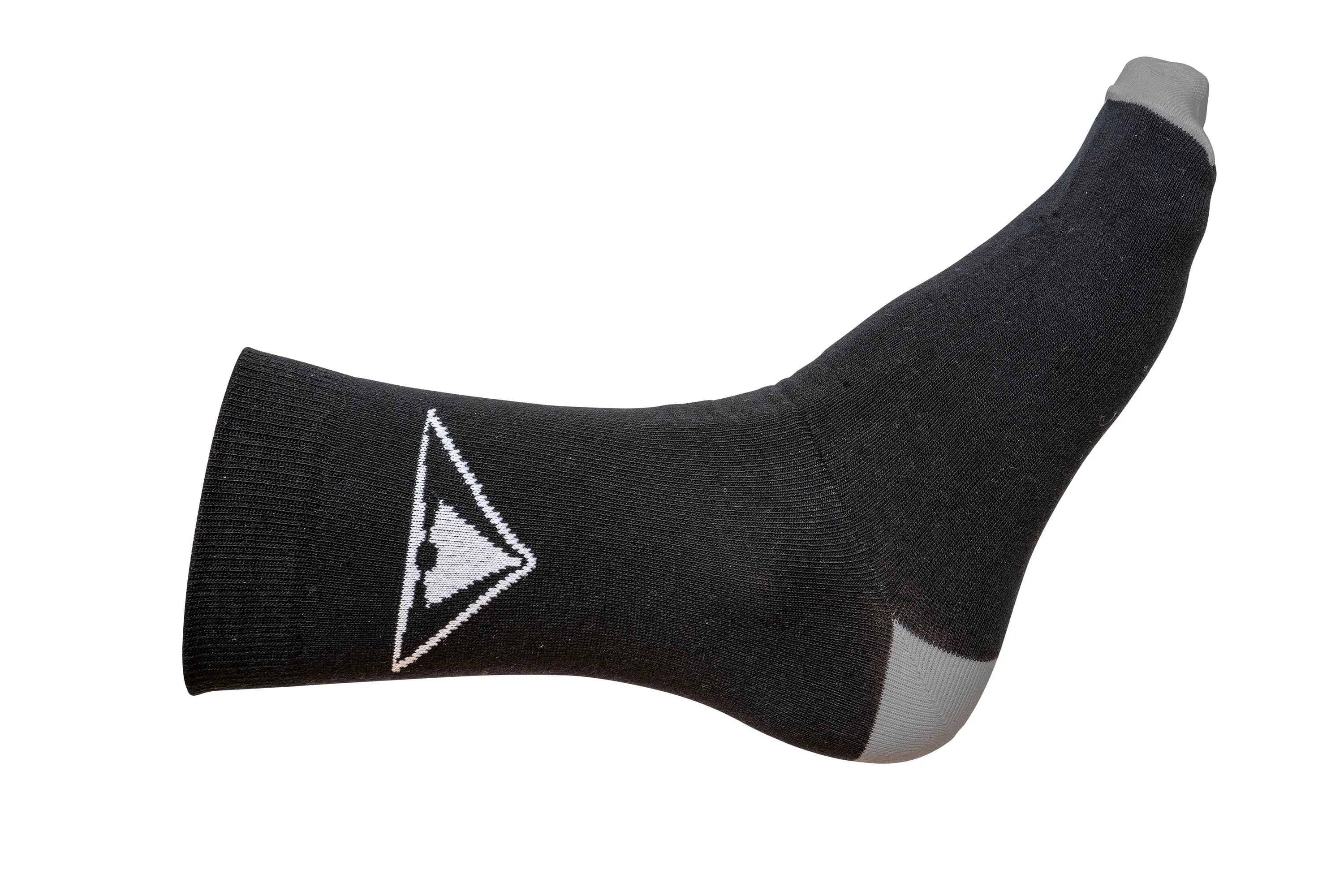 Cotton Socks black grey 43/47 2