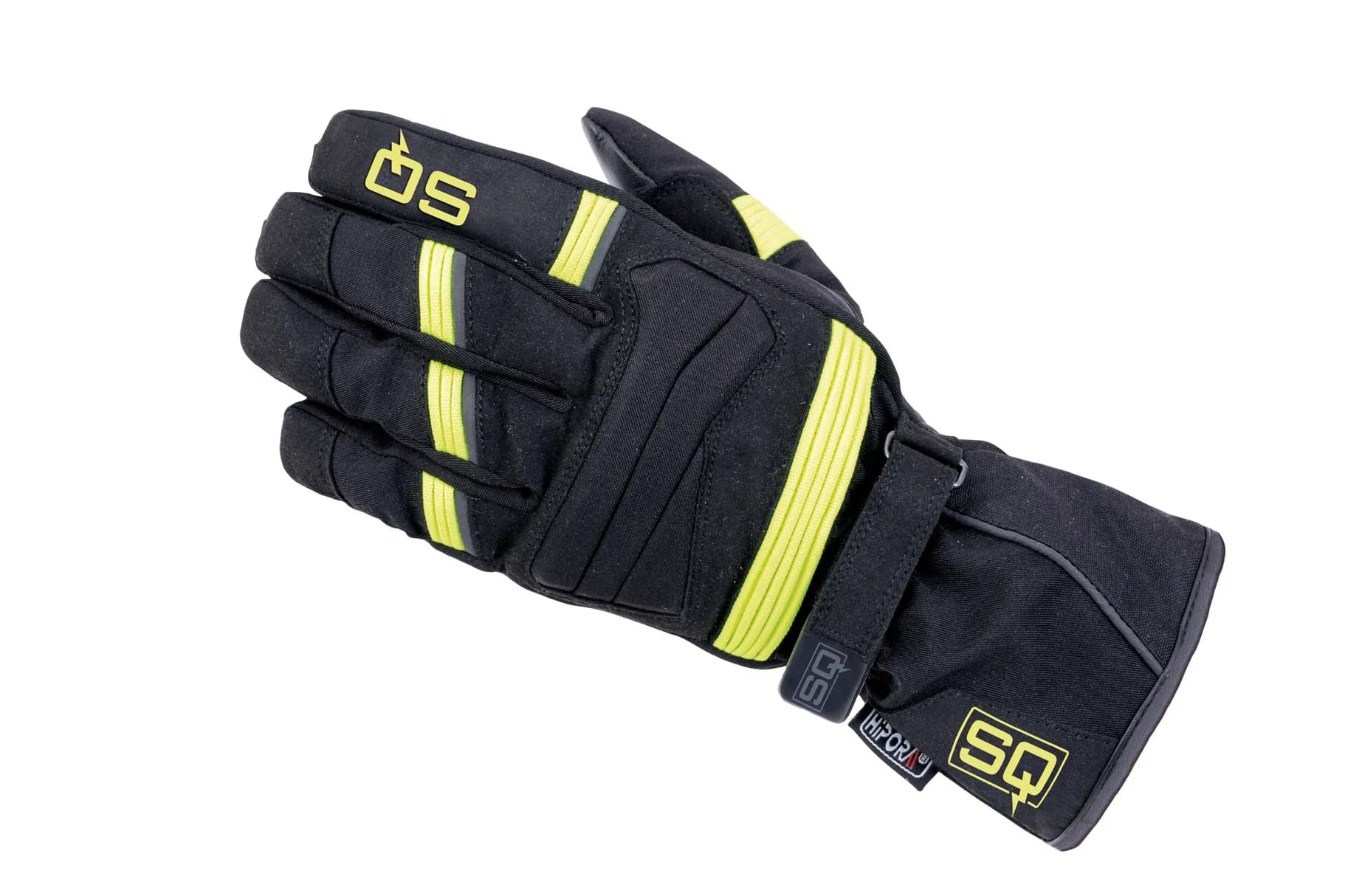 Handschuh DUKE black/fluo S