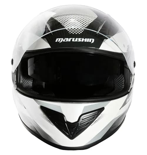 Marushin FullFace 999 RS Comfort, Space white/grey XS 2