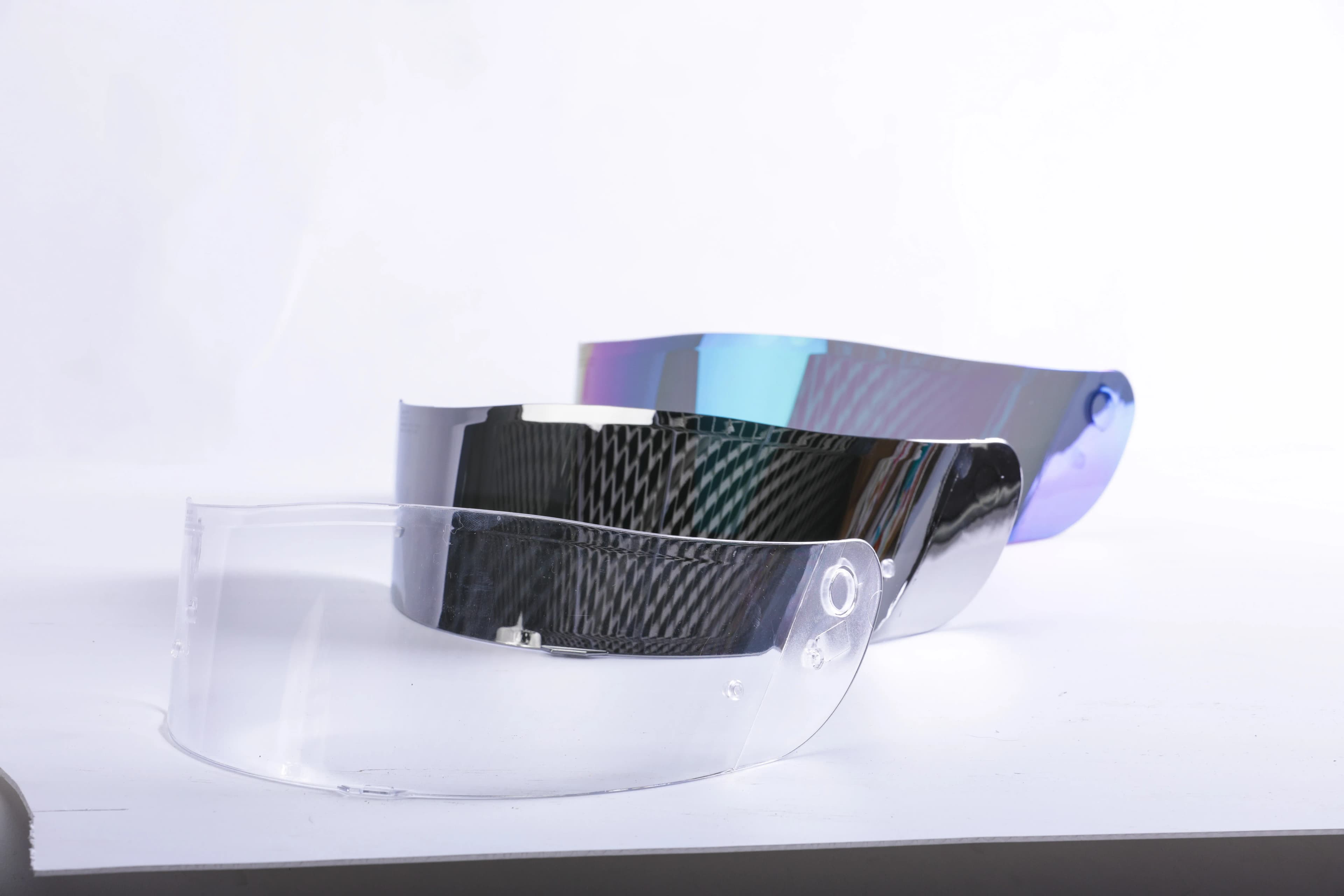 Marushin Visier 999RS, RS3, M-410 NX-Evo visor, spectra silver