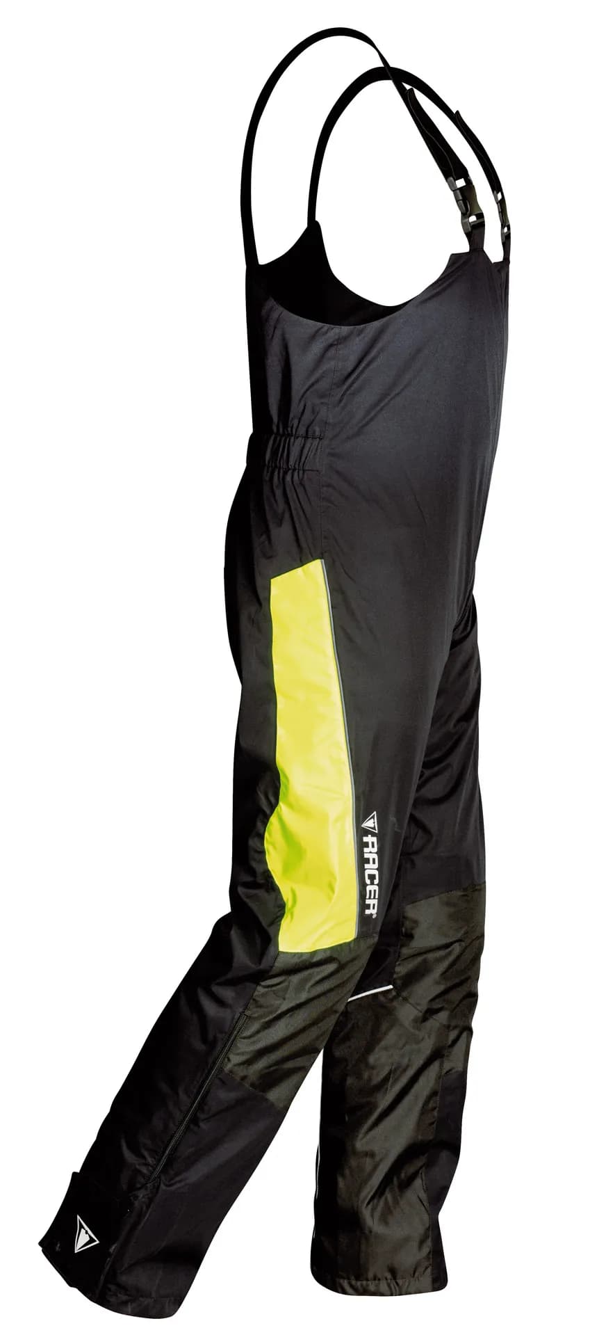FLEX BIB RAINTROUSERS fluo-black 6XL