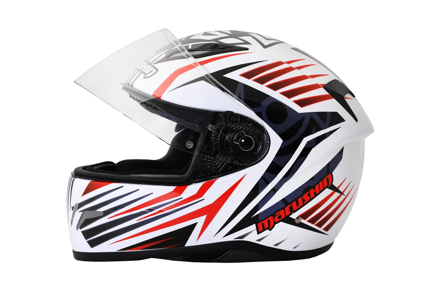 Marushin FullFace RS3, Samurai white / red XL