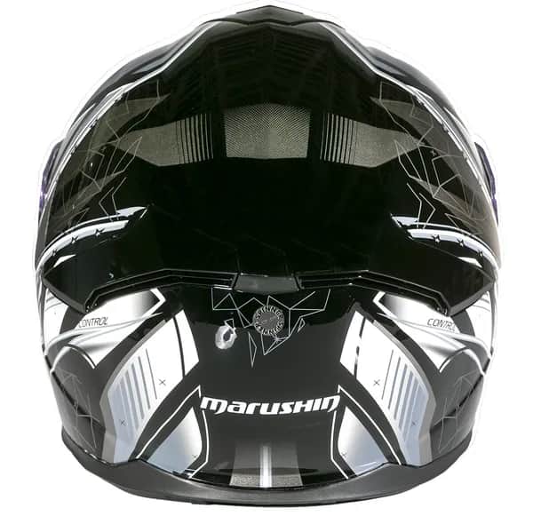 Marushin FullFace Zodiac decor black grey M