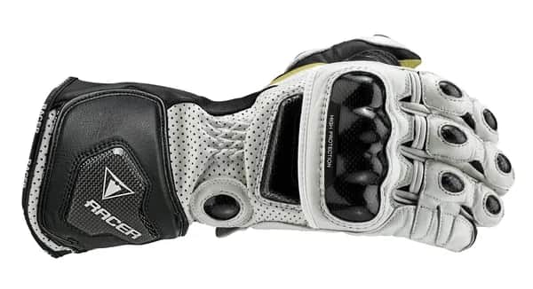 Handschuh HIGH RACER white XL