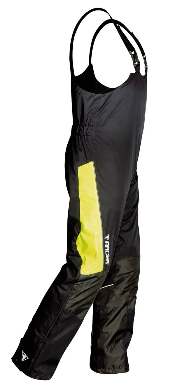 FLEX BIB RAINTROUSERS fluo-black M