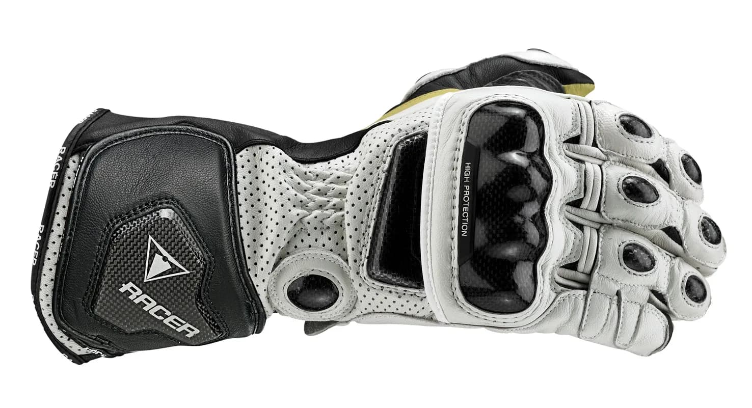 Handschuh HIGH RACER white L